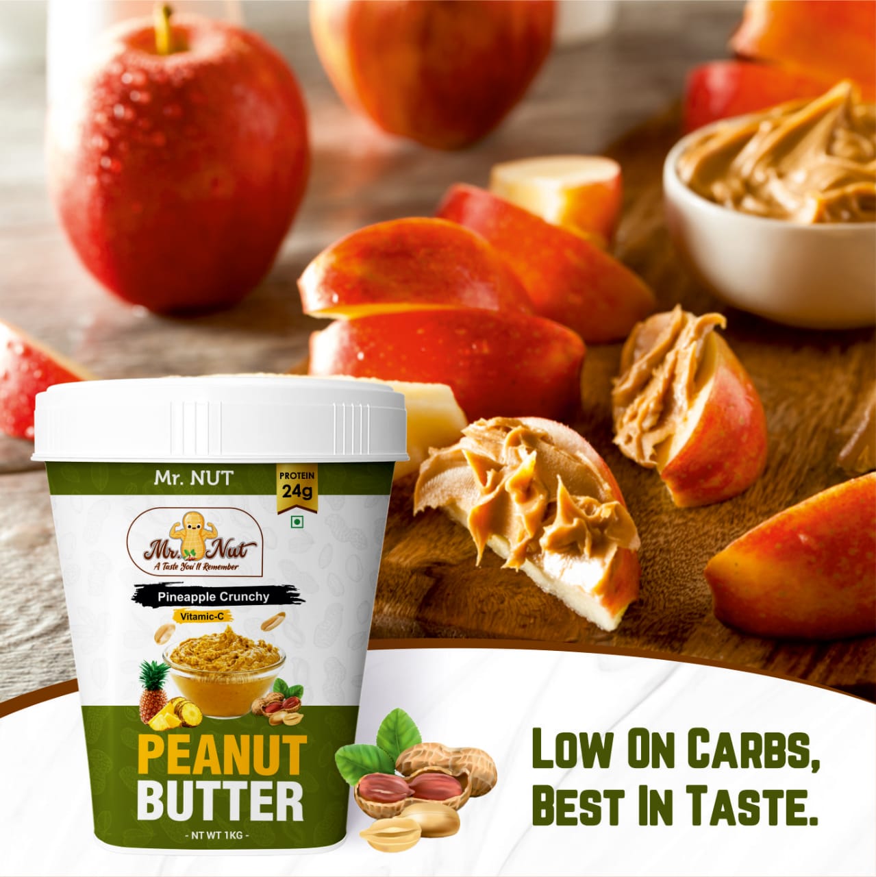 Pineapple Crunchy Peanut Butter